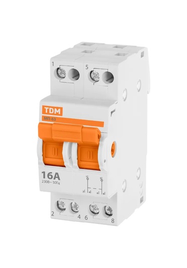 Tdmelectric Üç Konumlu Modüler Anahtar Mp-63 2p 16a 298114847