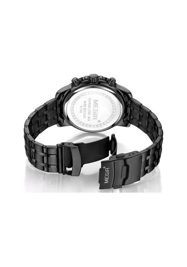 Megır 2068 Tüm Fonksiyonları Aktif Erkek Kol Saati Siyah