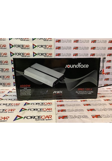 Soundface - Xpro-100.4 4 Kanal Midrange Amplifikatörü