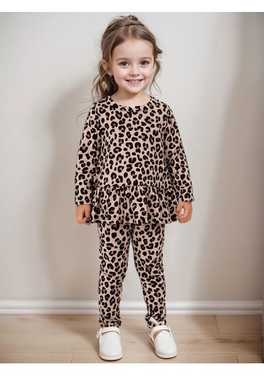 Jambo Wear Okul Öncesi İçin Penye Takım 285903380 Leopar