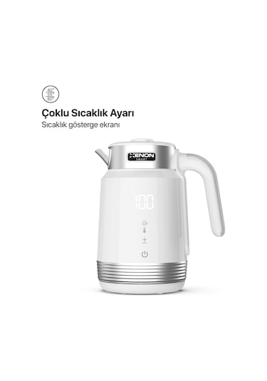 Akıllı Bebek Kamerası Hava Temizleyici Mavi ve Kettle Seti