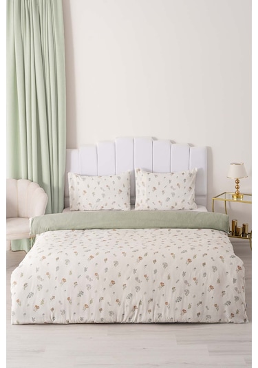 Blush Çift Kişilik Nevresim Takımı Pamuklu Çok Renkli