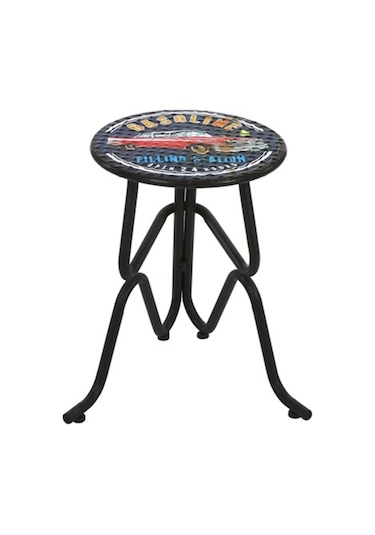 Vitale Gasoline Metal Tabure Ak.Gm0007