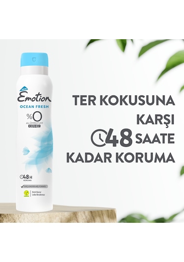 Emotion Ocean Fresh Kadın Sprey Deodorant 6 x 150 ML