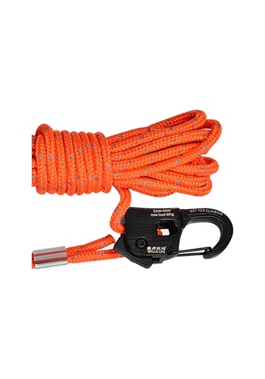 Suntek 4mm Çadır Adam Halat Taşınabilir Kılavuz Turuncu Turuncu