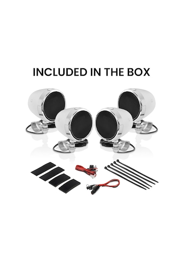 Boss Mc475ba Motosiklet Bluetooth Hoparlör Sistemi