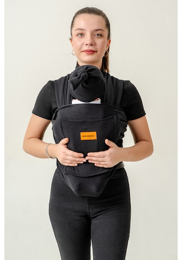 Premium Esnek Kumaş Anakucağı, Sling Bebek Taşıma Şalı