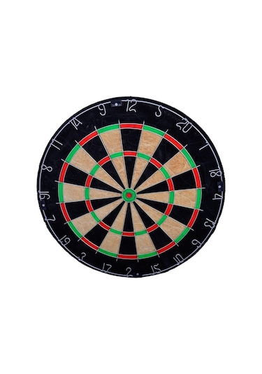 Avessa Domuz Kılı Dart Tahtası Profesyonel Dart Seti 6 Adet Ok Da