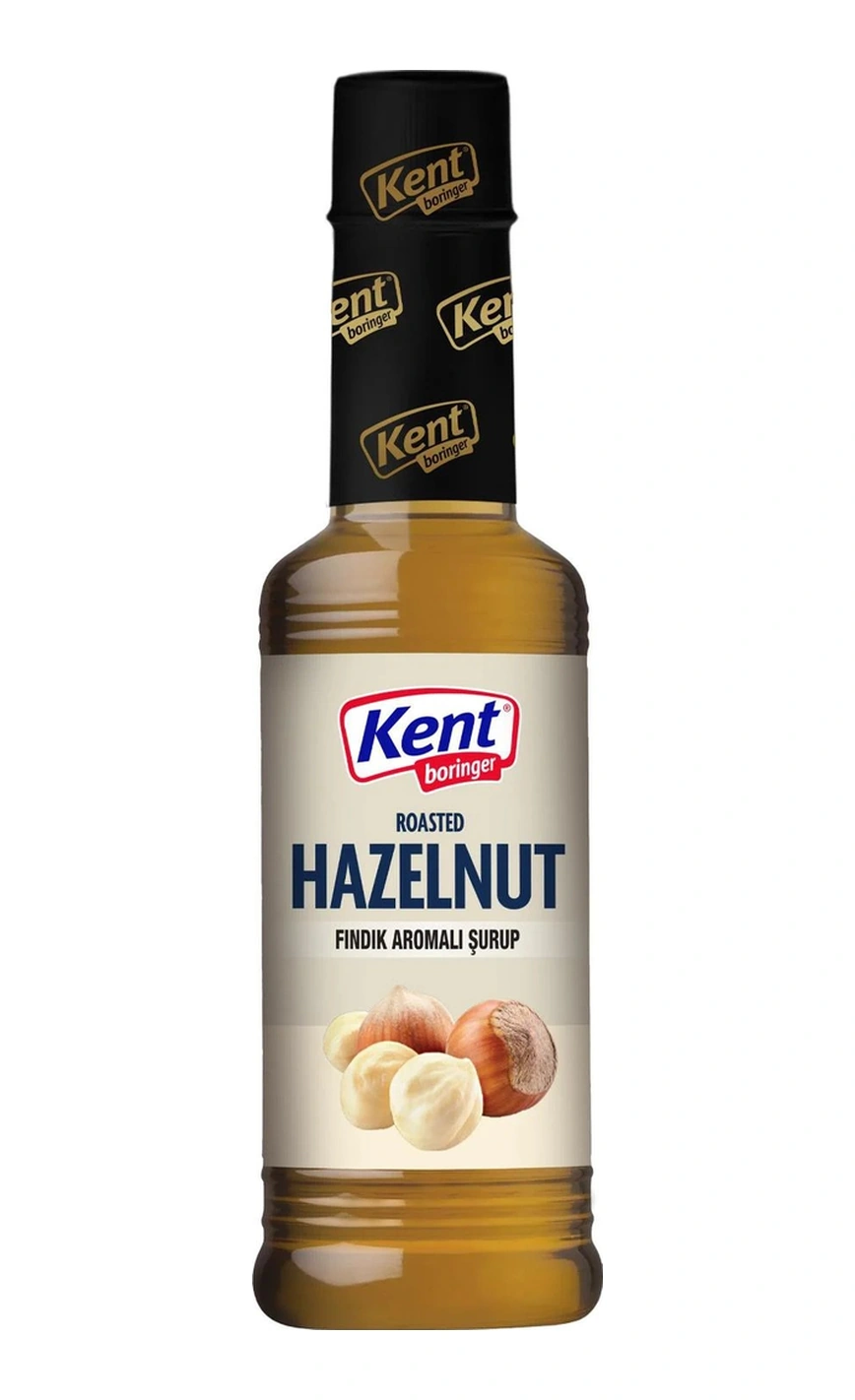 Kent Boringer Kahve Şurubu 355 Ml Fındık Ve Caramel Aromalı 2 Li