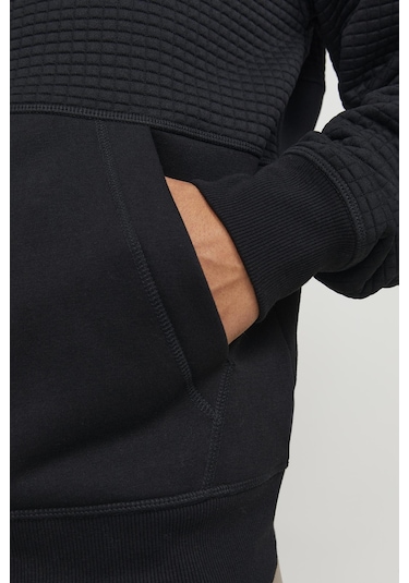 Jack & Jones Erkek Sweat 12245407 Siyah