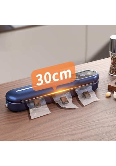 Suntek Vakum Mühürleyen Tasarrufu Gıda Paketleyici Ekmek Mavi