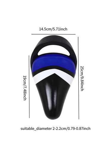 Homyl Çocuk Bisiklet Sele Kaymaz Koltuğu Bisiklete Binme Açık Siyah Mavi