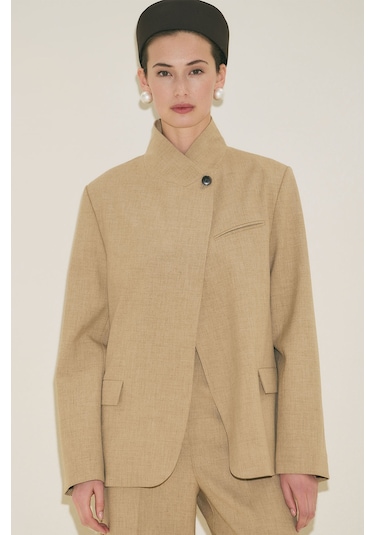 Manuka Mılanda Blazer Ceket Camel Ss26ckt00004-05 CAMEL