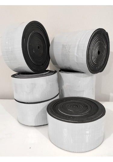 Araç Oto Ses Isı Yalıtım 20cmx5metre 9mm Yapışkanlı Kauçuk