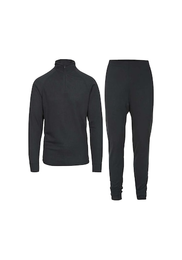 Trespass Trespass Unite360 - Adults Base Layer Set Unisex Siyah Içlik Set Blx Siyah