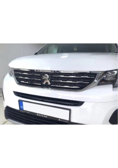 Peugeot Rifter Ön Panjur Kromu 2019 Ve Sonrası (6 parç) Pas.Çelik