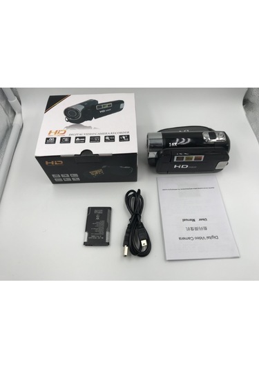 Qianfan 16 Megapiksel Hd Dijital Kamera 1080p Çocuk Kamerası D90