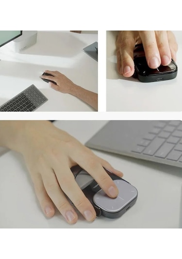 Ayrılabilir Mıknatıslı Modern Mouse Kablosuz Bluetooth Mouse Fare -
