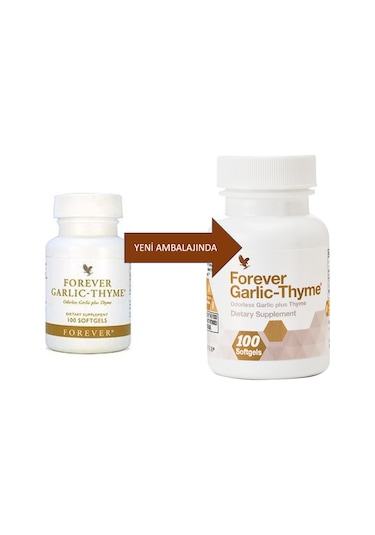 Forever Garlic Thyme Sarimsak Kekik Tableti