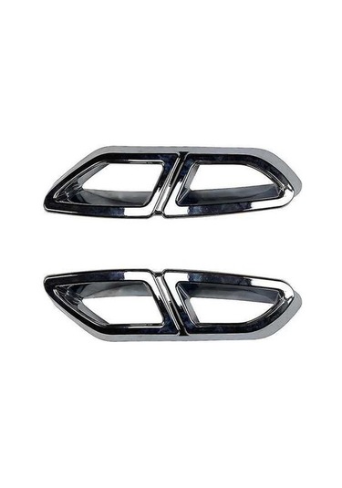 Ulzyvf Passat B8 2016-2019 Egzoz Ağzı Krom Kaplama - Kolay Takılır, Şık Tasarım