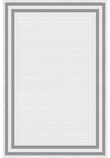 Pera Gri Kadifemsi Yüzey Polyester Halı 30219 Gri E