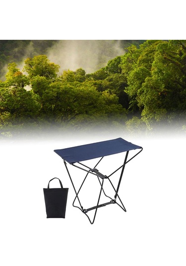 Homyl Katlanır Tabure Kamp Sandalyesi Taşınabilir Donanma Donanma