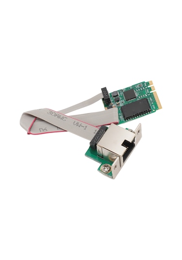Tenfowee M.2 A+e Bus 2.5g Ethernet Kartı, Rj45 Port, Rtl8125b, 2.5g/1g Mod, Win/linux Uyumlu, Sabit Veri Aktarımı