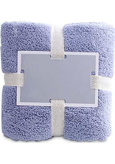 Kosona Yumuşak Koral Fleece Banyo Havlusu 70x140 Cm - Yüksek Yoğunluklu, Uzun Ömürlü, Çok Amaçlı - Lacivert Diğer