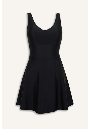 Defacto Defactofit Şort Etekli Sporcu Mayo D9375ax25hsbk81 Siyah