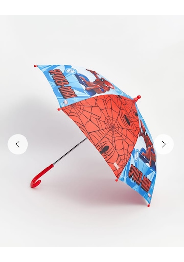 Spider-man Lisanslı Erkek Çocuk Şemsiye Çok Renkli