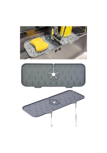 Su Tutucu Musluk Matı -mutfak Ve Banyo Için Koruyucu Lavabo, Musl