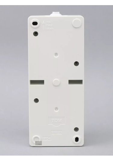 Tdmelectric Dış Mekanlar İçin İki Klavyeli Prizli Anahtar 202314993 Suya Dayanıklı