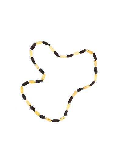 Yetişkin Damla Kehribar Kolye T5636 Çok Renkli