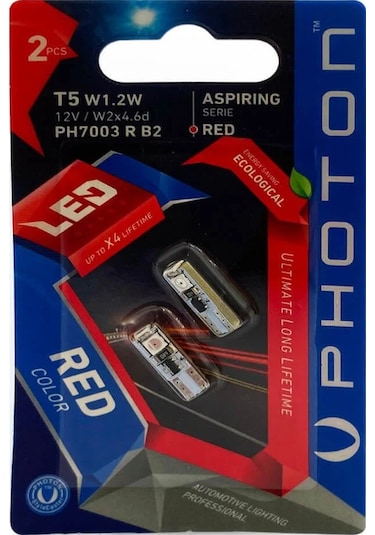 T5 Uyumlu W1.2w 24v 3smd Led Ph7002 B2