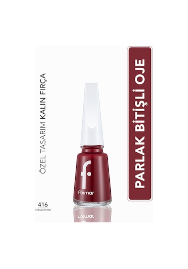 Flormar Nail Enamel Parlak Bitişli Oje 416