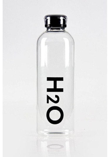 Tohana Borosilikat Cam Matara 1 L Siyah H2O81001