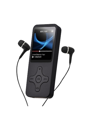 Kangvka 32gb Bluetooth Çalar, Mp3/mp4 Oynatıcı, Lcd Ekranlı, Fm Radyo, Kayıt Fonksiyonu, Öğrenci Taşınabilir Müzik Aleti