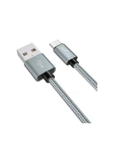Tiger Micro Usb 3.0A 1Mt Örgü-Halat Hızlı Şarj Usb Kablo Tuc-A86 (526978895)