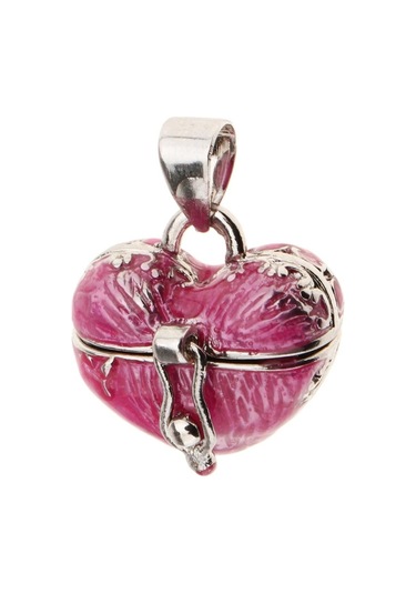 Soulader Sevgiliye Özel Anlamlı Kilitli Tabut Kolye Romantik Aşk Sembolü Pembe