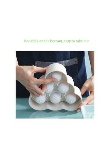 Ranyeek Evde Çocuklar İçin Üçgen Buzluk Kalıbı - Taze Dondurma Ve Buz Küpü Yaratımı - Nane Yeşili - Ev Kullanıma Uygun Çok Renkli