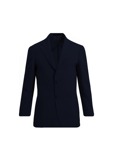 Uki Lacivert Mono Yaka Klasik Ceket Lacivert