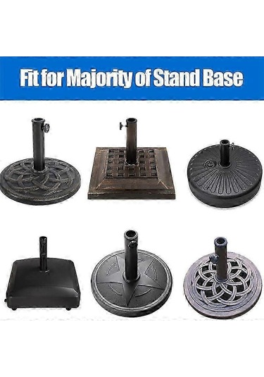 8 Adet Şemsiye Tabanı Standı Delik Halkası Fiş Kapağı Ve Kapağı Veranda Şemsiyesi Standı Yedek Parçaları Stand Tabanı Sabitleyici Jp D Diğer