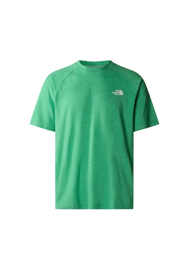 The North Face M Foundation S/s Tee Erkek T-shirt-28187-yeşil Yeşil