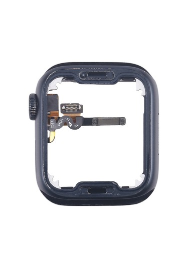 Tongxida İos Watch Uyumlu 7/8/9 45mm Alüminyum Orta Çerçeve Plakası, Gps Taç Döndürme Ekseni, Flex Kablo, Gece Yarısı Renkli,