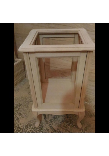 Gümüşlük KARE MODEL 98 cm HAM Kayın Lükens Aslan Ayak  İtinalı Paket ve Kargo Kutuda sevk El Yapım