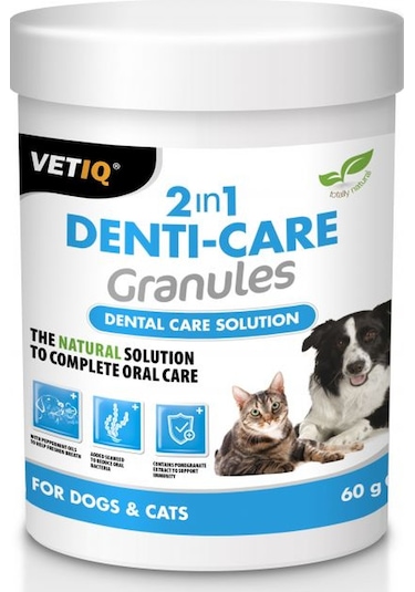 Vet Iq Kedi ve Köpek Diş Bakım Granülü 60 G