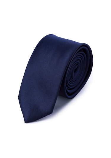 Lacivert Düz Klasik Micro Kravat 261810Etc003 005 Lacivert