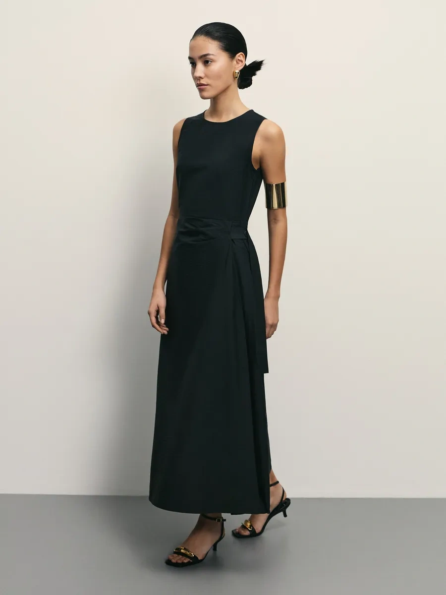 Zarına Yazlık Uzun Şık Mezuniyet Elbisesi. 348836307 Siyah