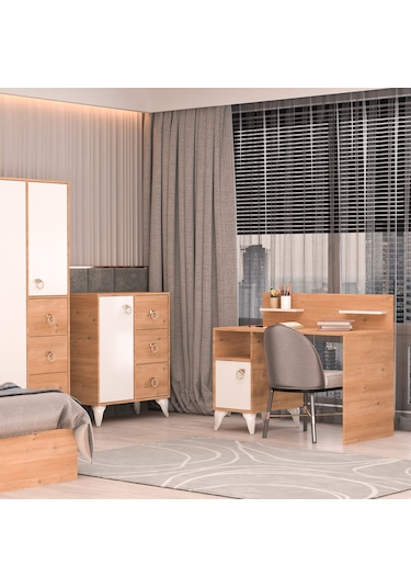 Garaj Home Karmen Genç Odası Takımı 5 Parça - Aytaşı Diğer