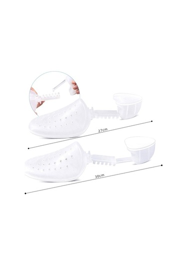 Ganzhoushop Suntek Sedyesi Beyaz Ayakkabı Bakım Ağacı Aksesuarı Beyaz